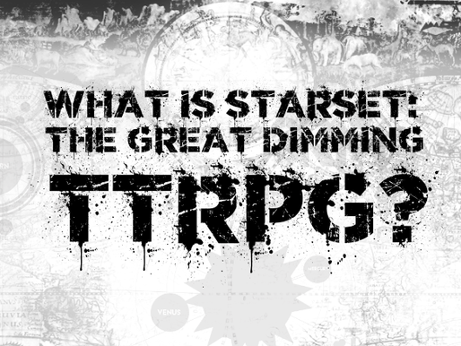 What is Starset: The Great Dimming RPG?