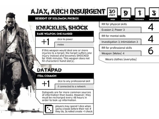 Solomon, the Spark of Insurgency, S1A1E2