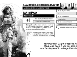 The Cold of Carpo, S1A2E2