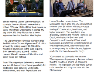 State Legislative Session Wrap Up! TY Senate Majority Leader Pederson and House Speaker Jinkins!