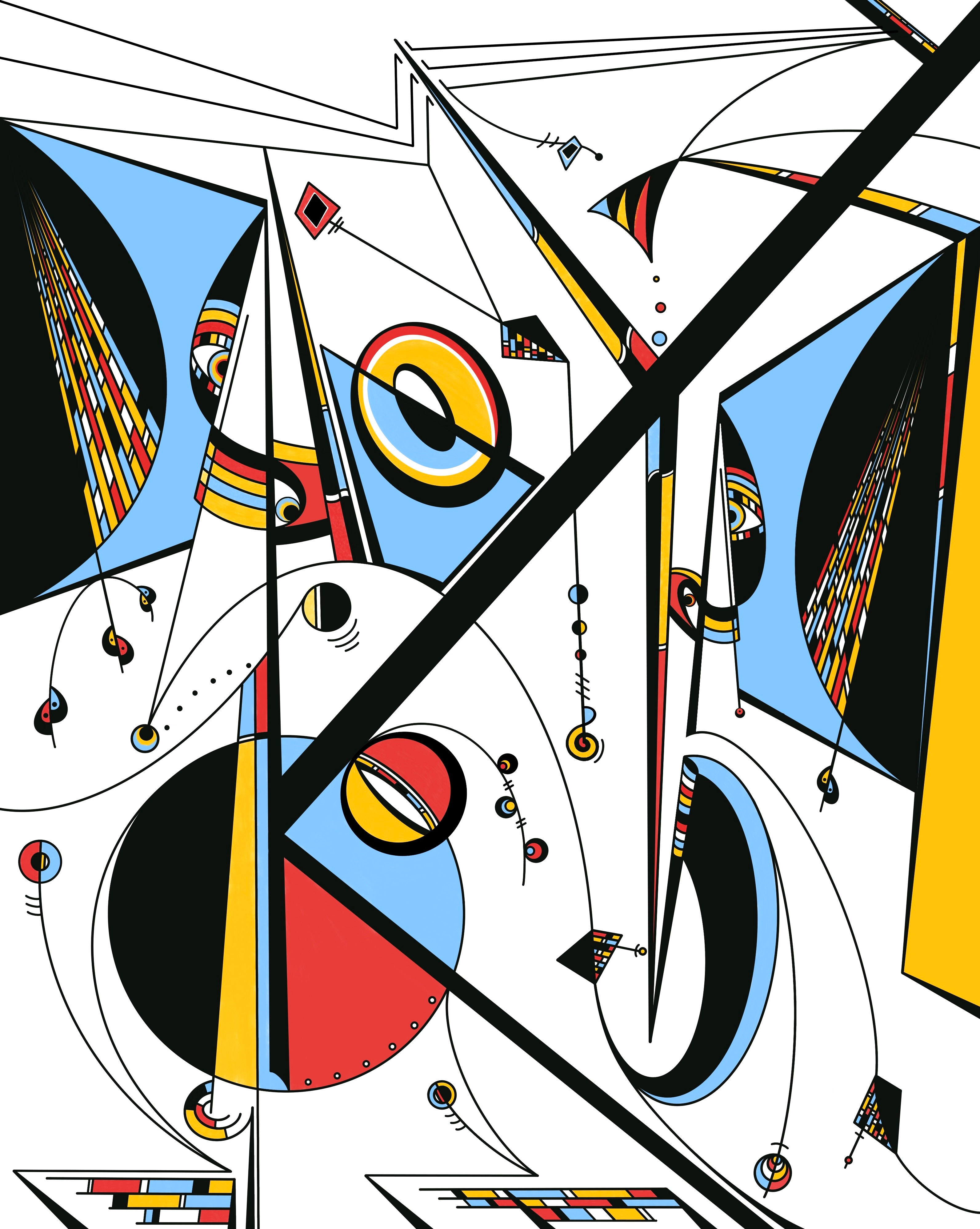 A Delicate Balance White - Digital Download Single Print License