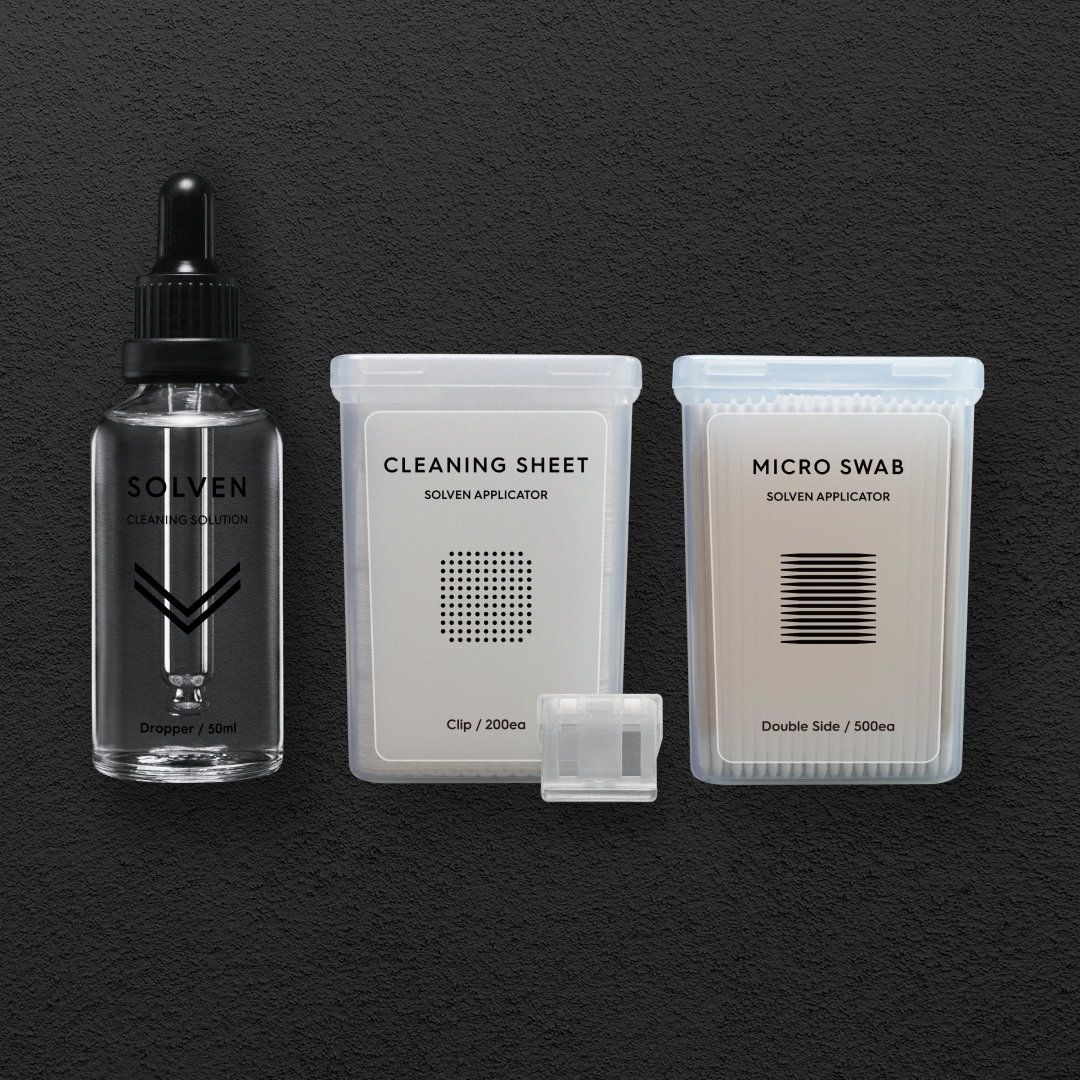 SOLVEN [Dropper / 50ml] - Bundle Set 01 (Cleaning Set)