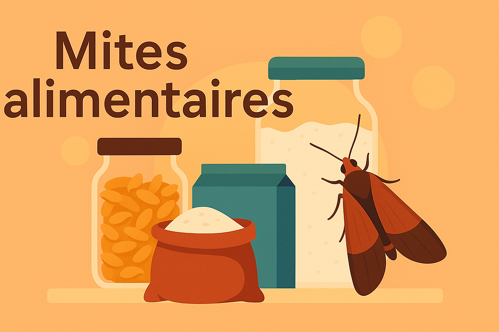 illustration mites alimentaires cuisine produits