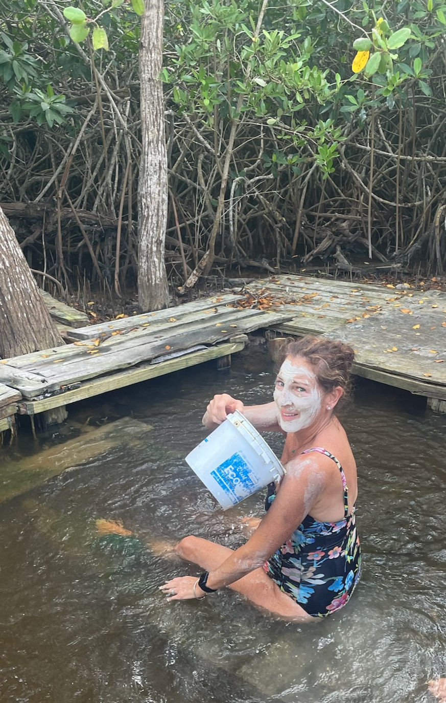 "Cleansing" Mud Bath In Telchac, Yucatan