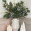 Thumbnail: Pinecone, Cypress and Winter Berry Bouquet & Vase Bundle