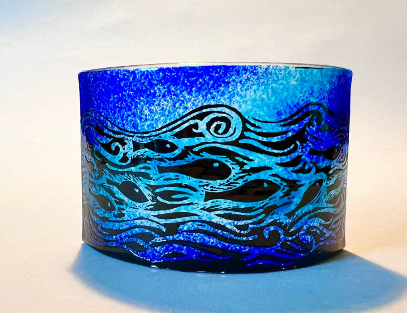 Thumbnail: FAMILY SUMMER Glass Sgraffito Workshop 10th August 10.30am-12 noon