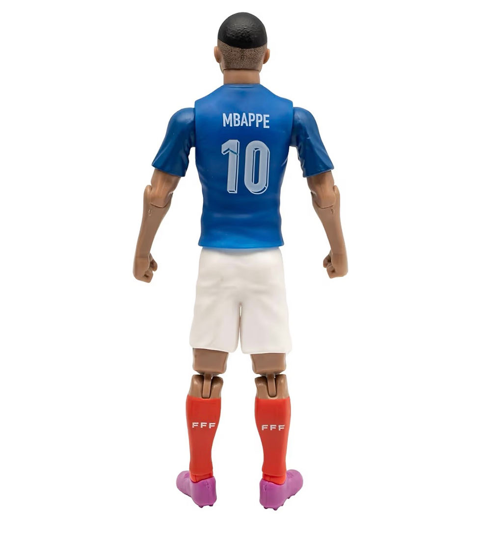 Thumbnail: Sockers Banbo Toys France National Kylian Mbappé 8" Collectible Soccer Action Fi