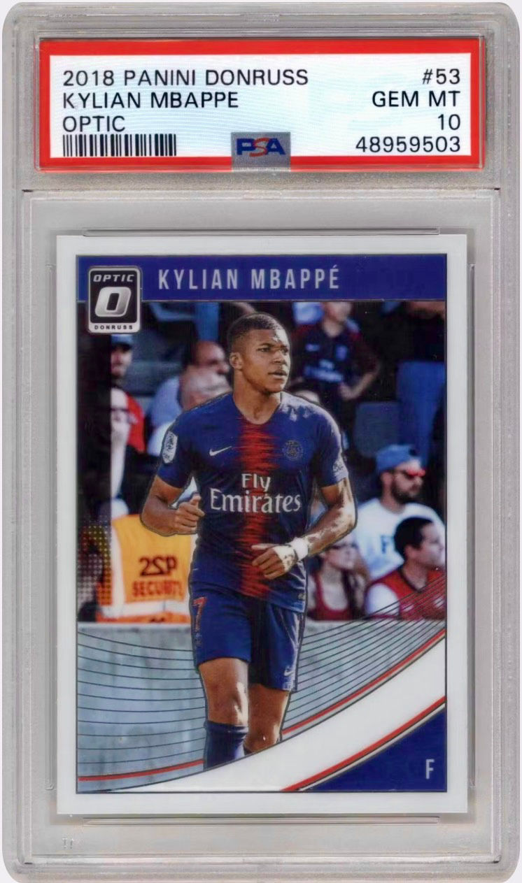  2018-19 Panini Donruss · Optic · Kylian MBappe