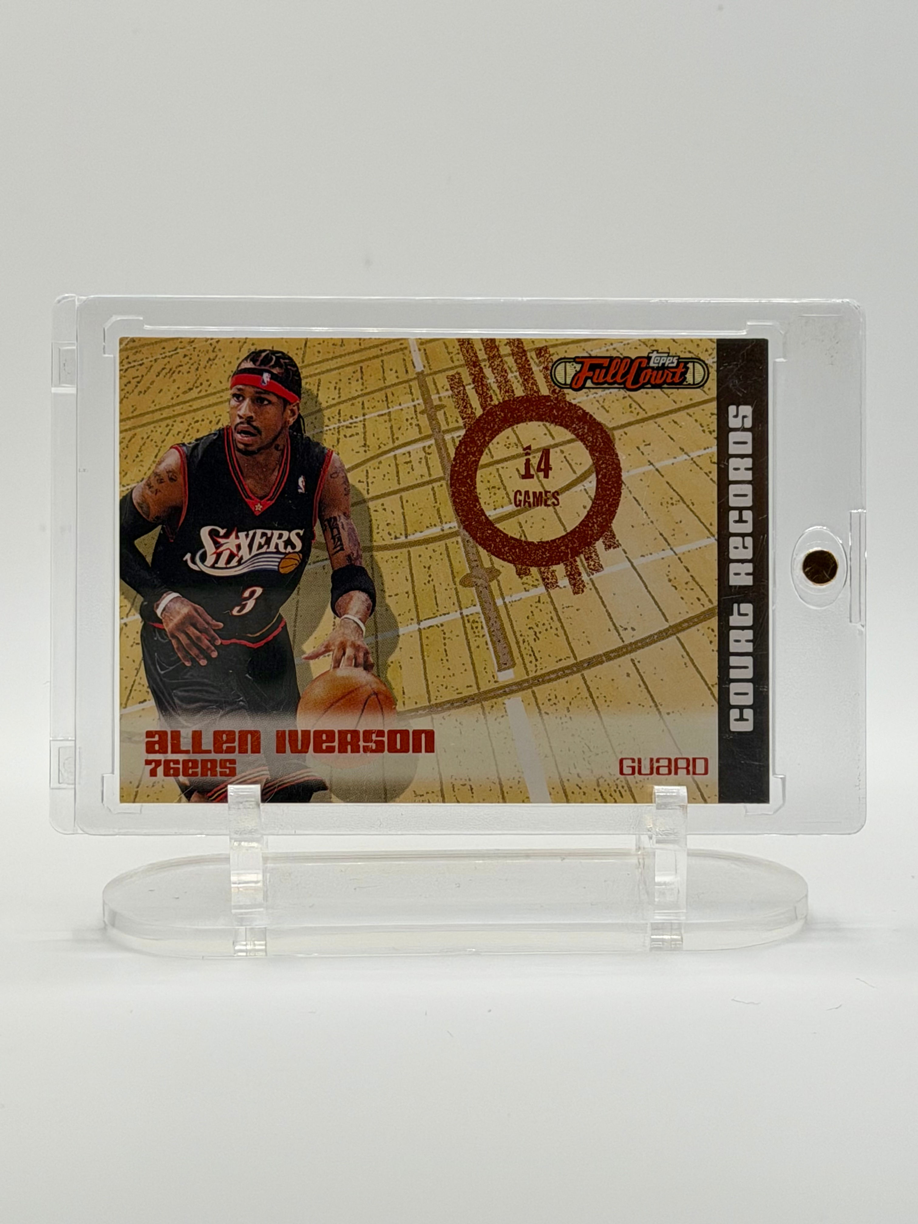 2006-07 Topps Full Court Court Records #CR4 Allen Iverson 76ers /1499