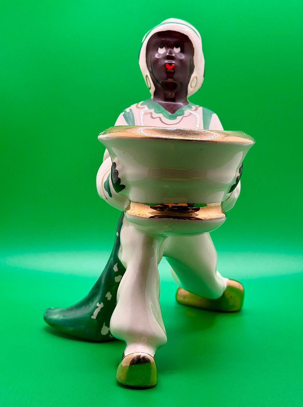 Thumbnail: 2 Ceramic Figurines 