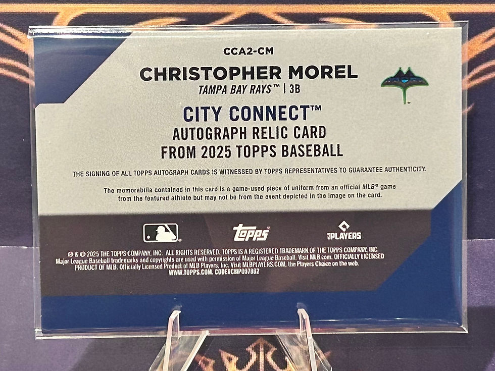 Thumbnail: 3 Card Lot Auto/Serial #/RC  - Morel ~ Saggese ~ Scott II