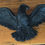 Thumbnail: Vintage Black Cast Metal Wall Hanger