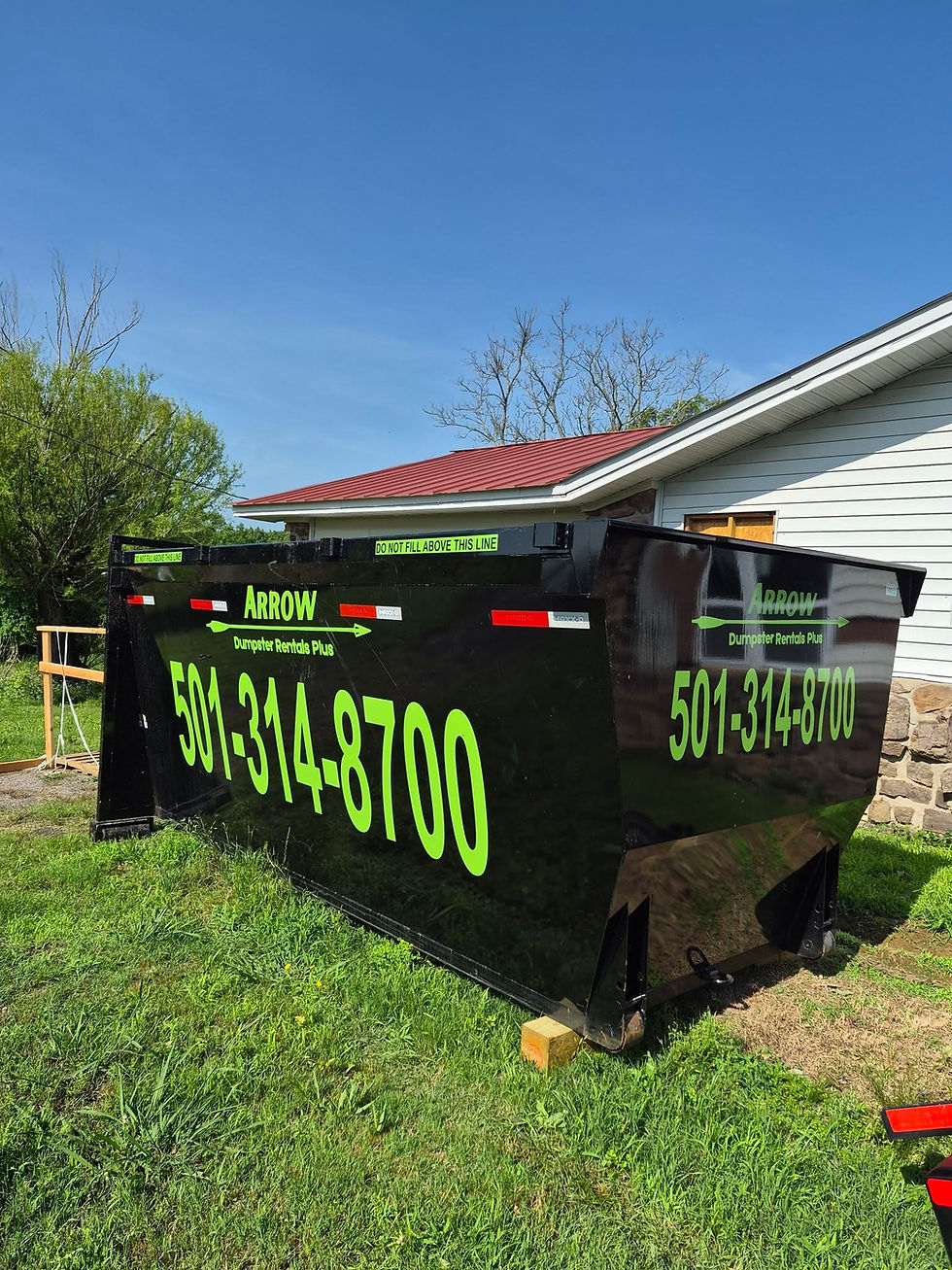 Dumpster Rentals in Greenbrier, AR: A Convenient Solution for Homeowners and Contractors