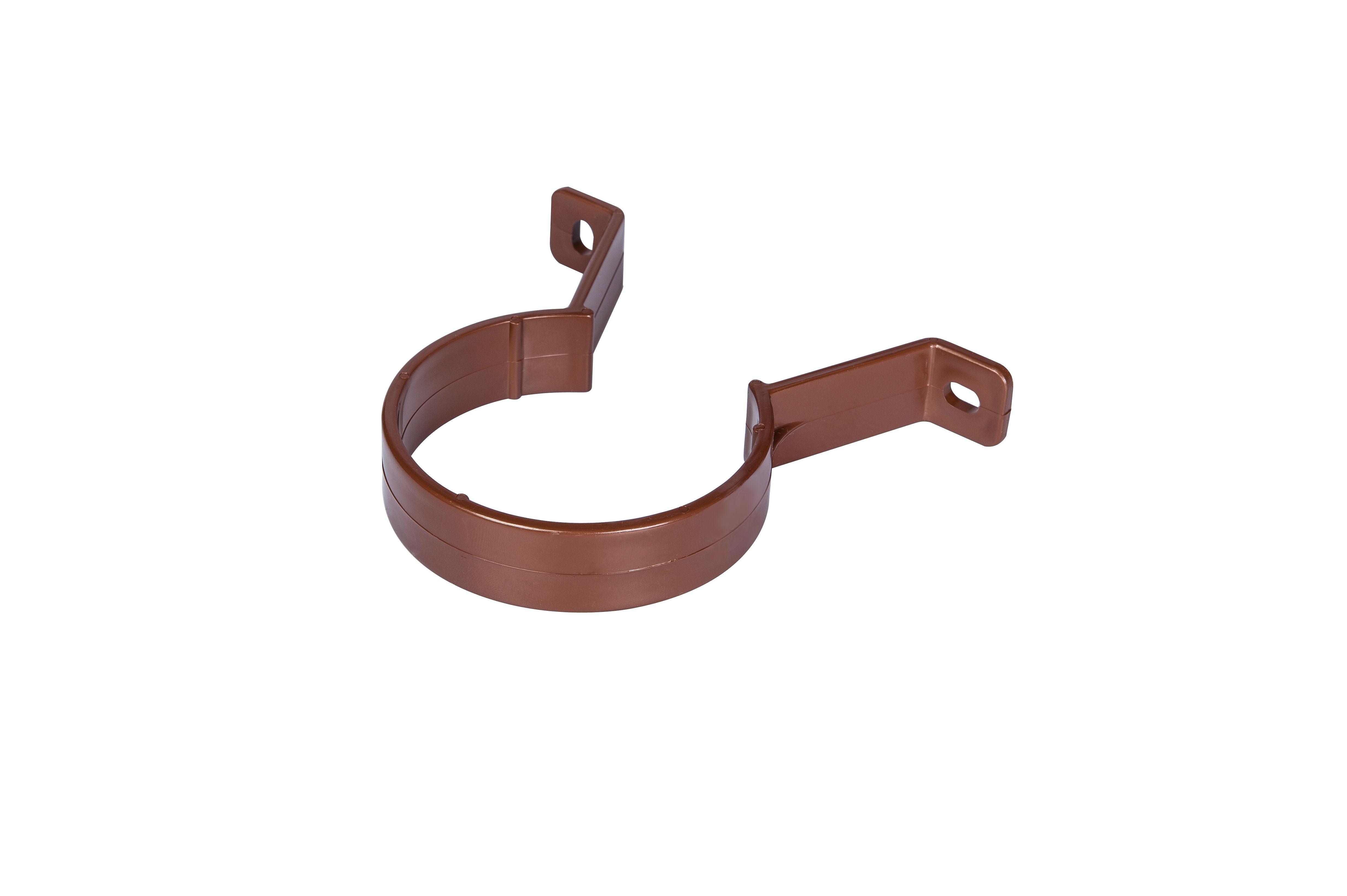 Brown Round Standard Pipe Clip