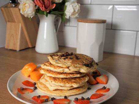 Healthy (ish) Chocolate Pancakes and Super Healthy 4 Ingredient Pancakes