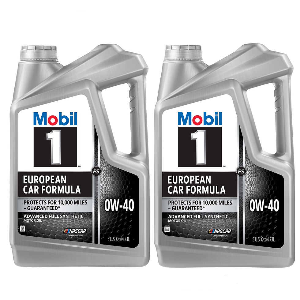 Mobil 1 FS European Car Formula Full Synthetic Motor Oil 0W-40, 5 Quart