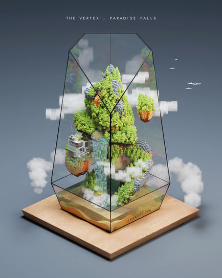 TerraLiving Digital Art Collection, Voxarium Series 01