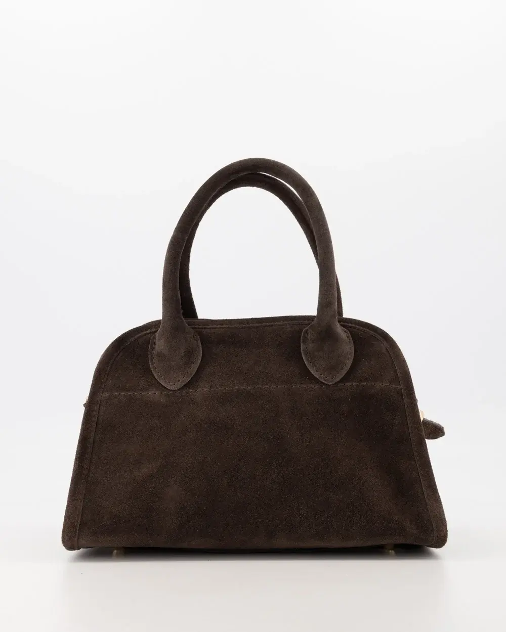 BABY MERLOT // suede bag