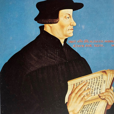 Porträt Ulrich Zwinglis von Hans Asper, 1549