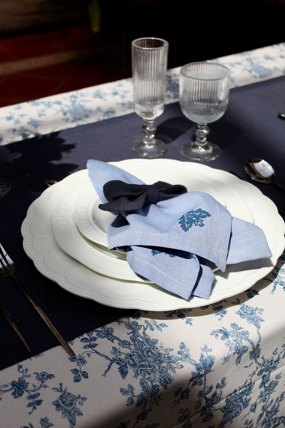 Miniatura: Servilleta ARMENIA, estampado ABEJITA, lino viscosa, set de 4