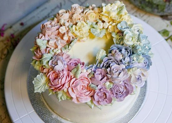 korean buttercream Cake