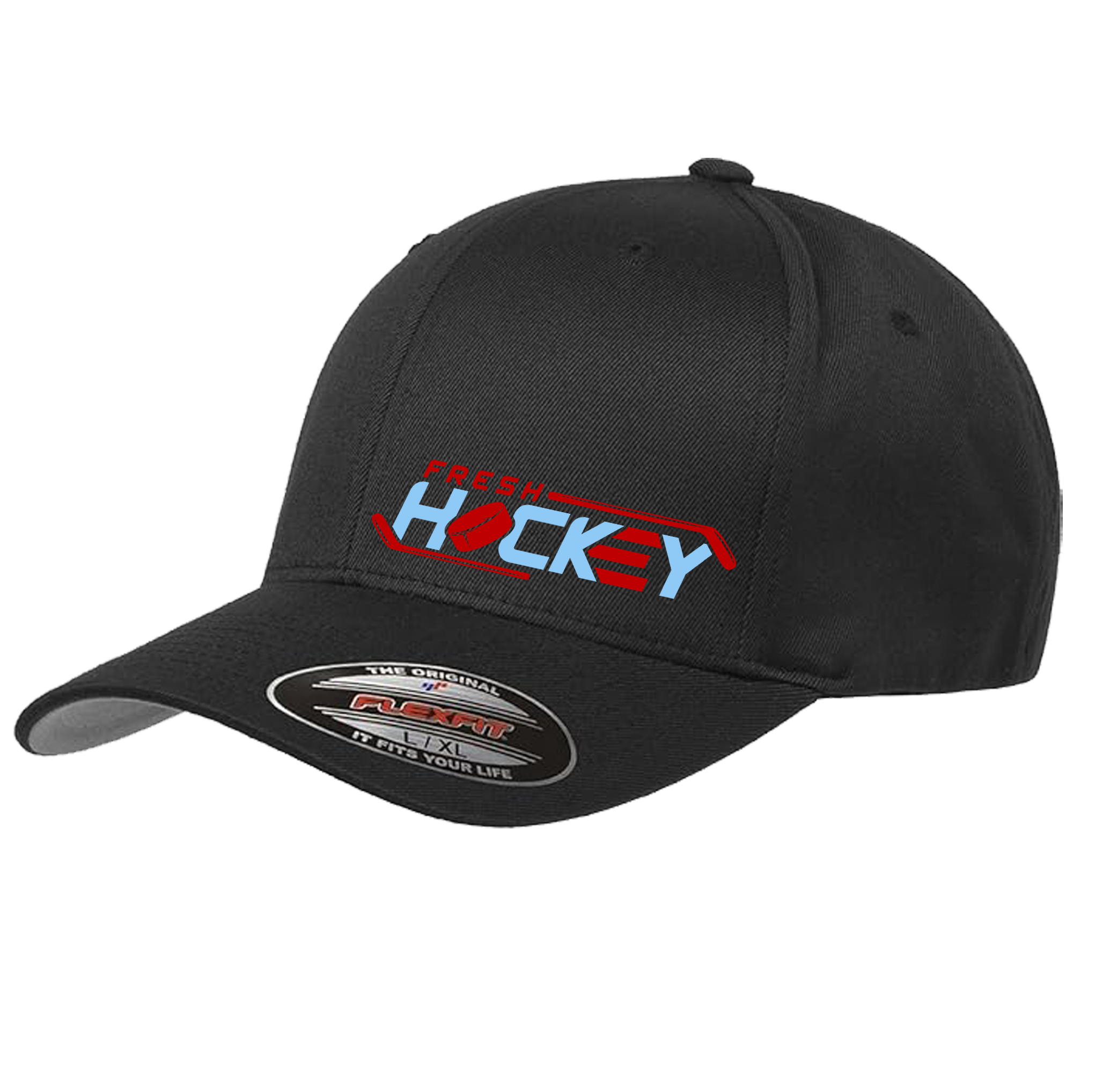 Fitted FlexFit Cap - Fresh Hockey Classic Logo