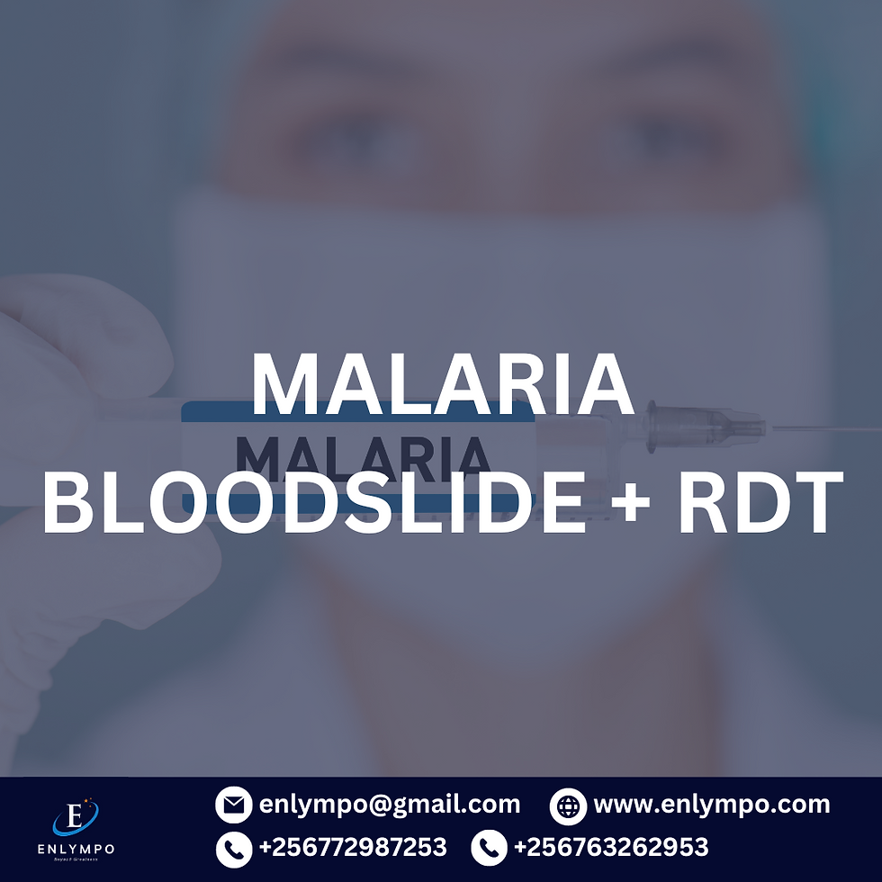 MALARIA BLOODSLIDE + RDT