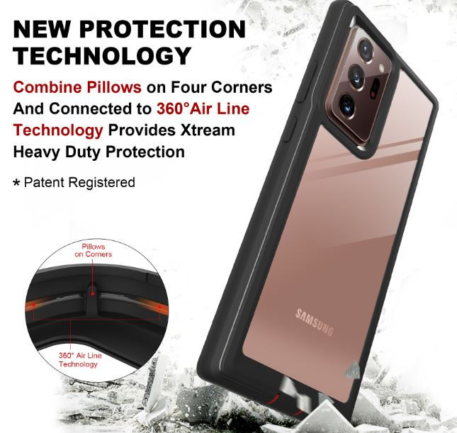 Thumbnail: Samsung Galaxy Note 20 5G New HDH Hybrid Protective Case