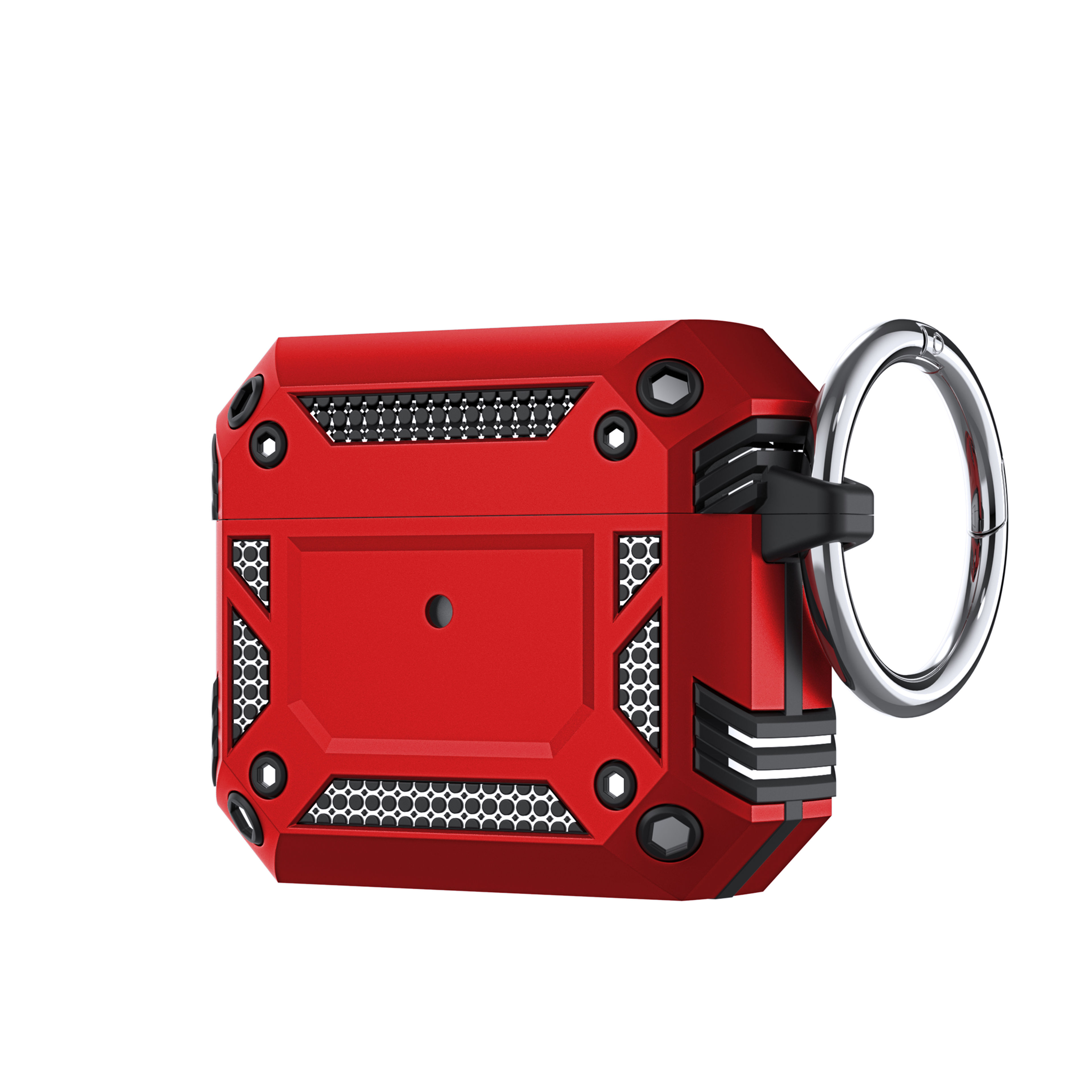 Colorlife  Airpod 3rd Gen Protective Shockproof Carrying Charging Case Red