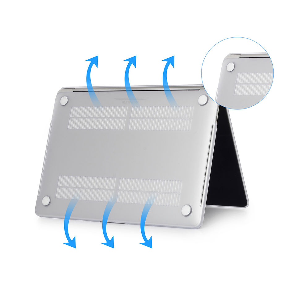 Thumbnail: Colorlife MacBook Pro 15 Case FREE Keyboard & Screen Protector- Crystal Clear