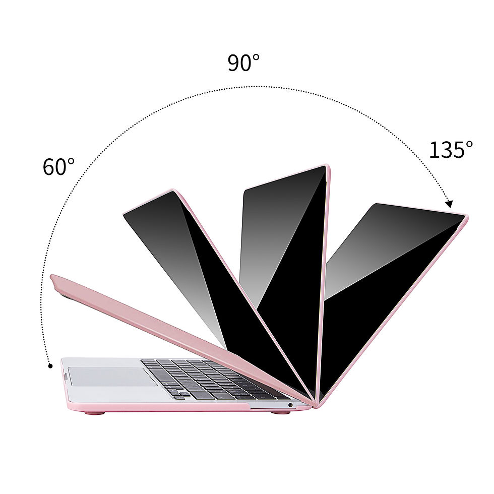 Thumbnail: Colorlife  MacBook Pro 15 Inch Case FREE Keyboard & Screen Protector-Rose Quartz