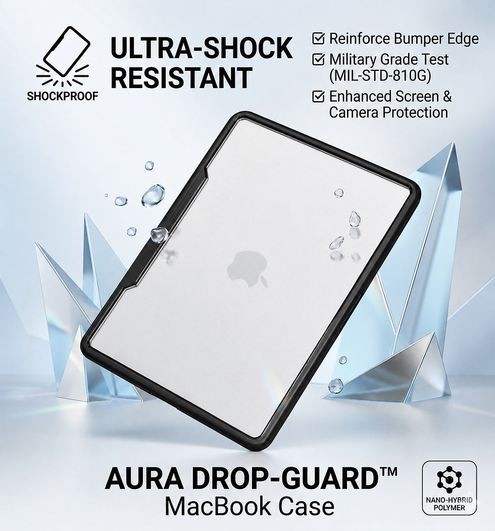 Thumbnail: TechProtectus Ultra-Light Protective Case for MacBook Neo 13" 2026 - Clear