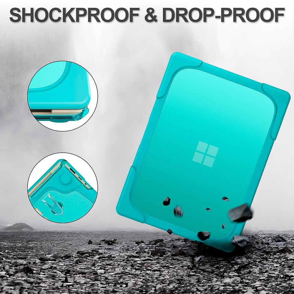 Thumbnail: Protective case Microsoft Surface Laptop 4 / 3 13.5” with Metal Keyboard