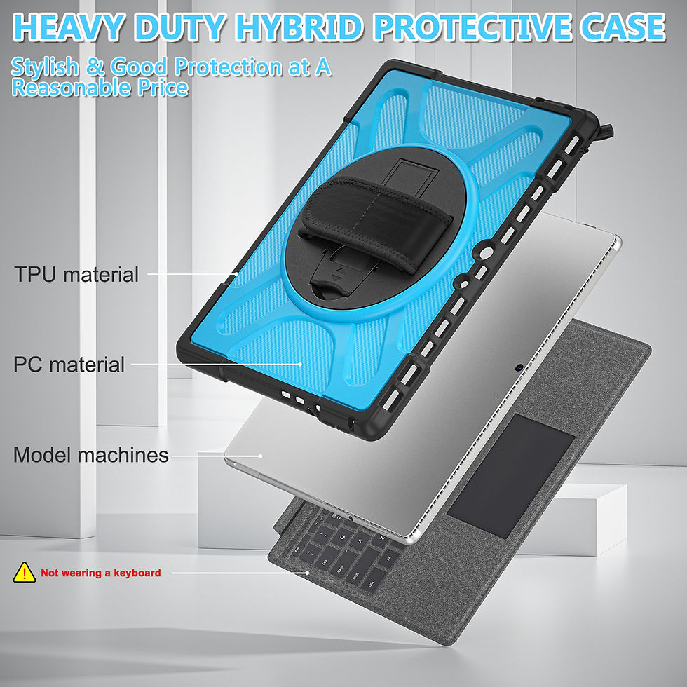 Thumbnail: Techprotectus  Heavy Duty Shockproof for 13.0" Microsoft Surface Pro 8 2-Blue