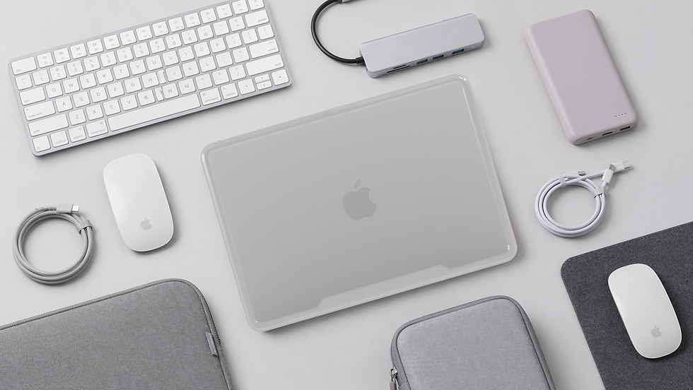 Thumbnail: TechProtectus Ultra-Light Protective Case for MacBook Neo 13" 2026 -Gray