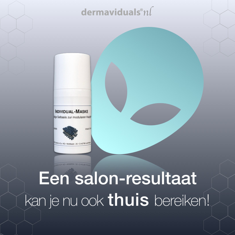nieuw masker van dermaviduals, diep reinigingsmasker.