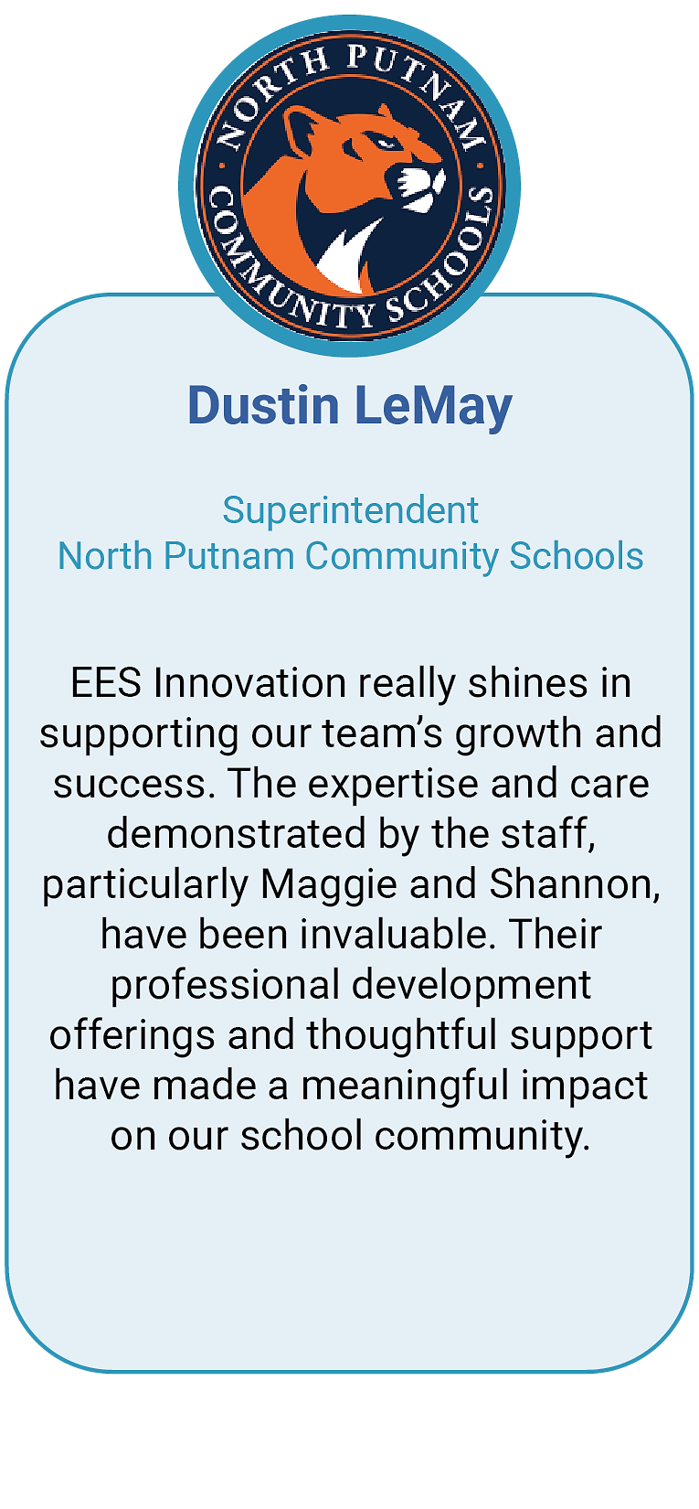 Dustin LeMay North Putnam Testimony