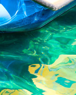 Yellow Green Reflection