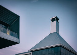 Isabel Edge and malting tower