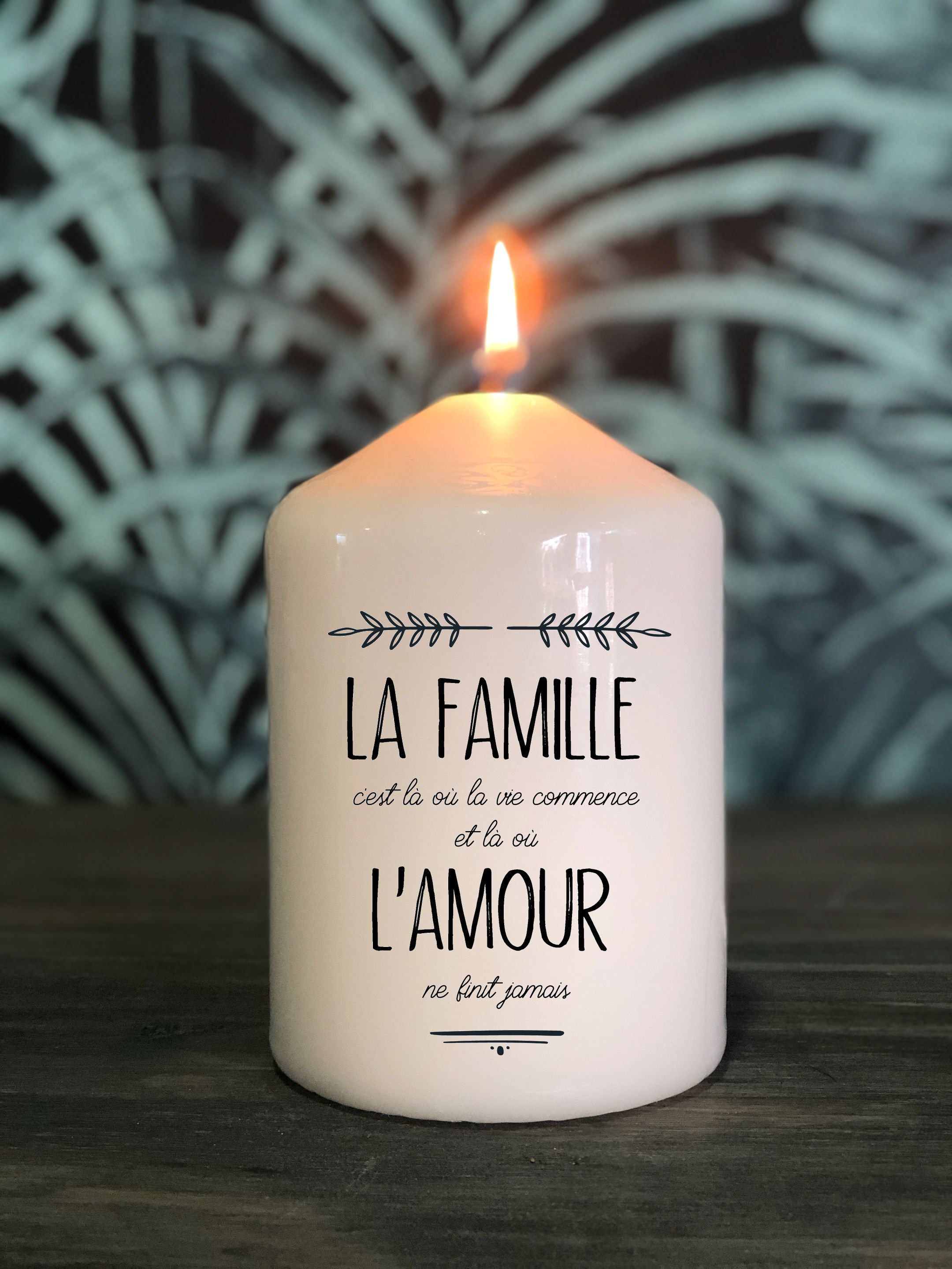 Bougie Citation La Famille 164 Mrpatatestore