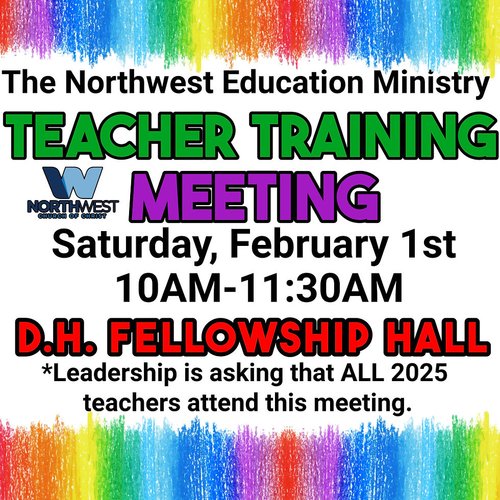 Teacher Training Meeting