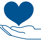 Graphic of hand holding a heart