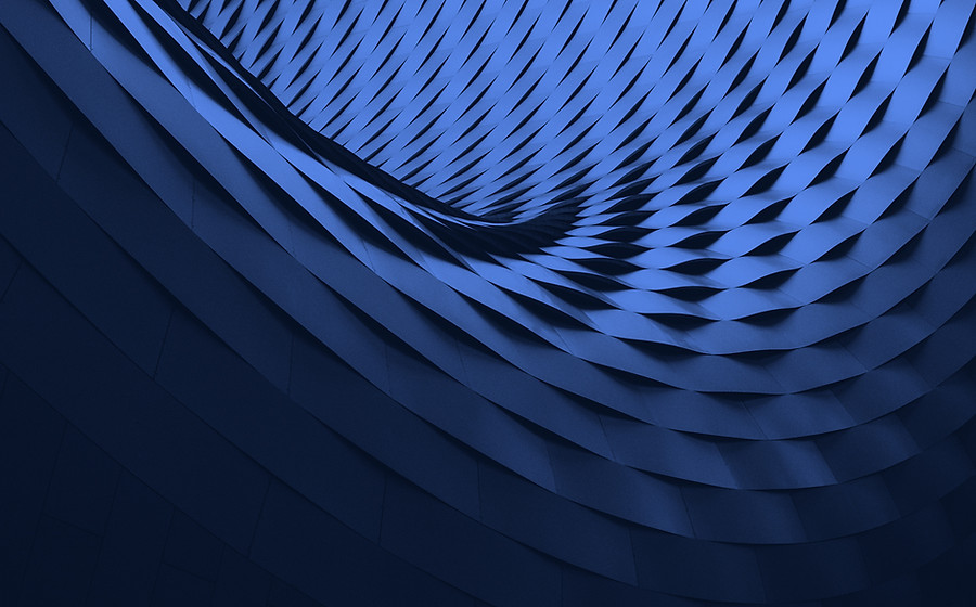 Dark Blue Shapes
