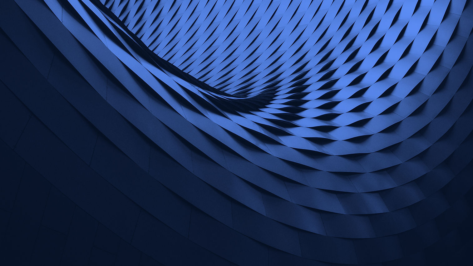 Dark Blue Shapes