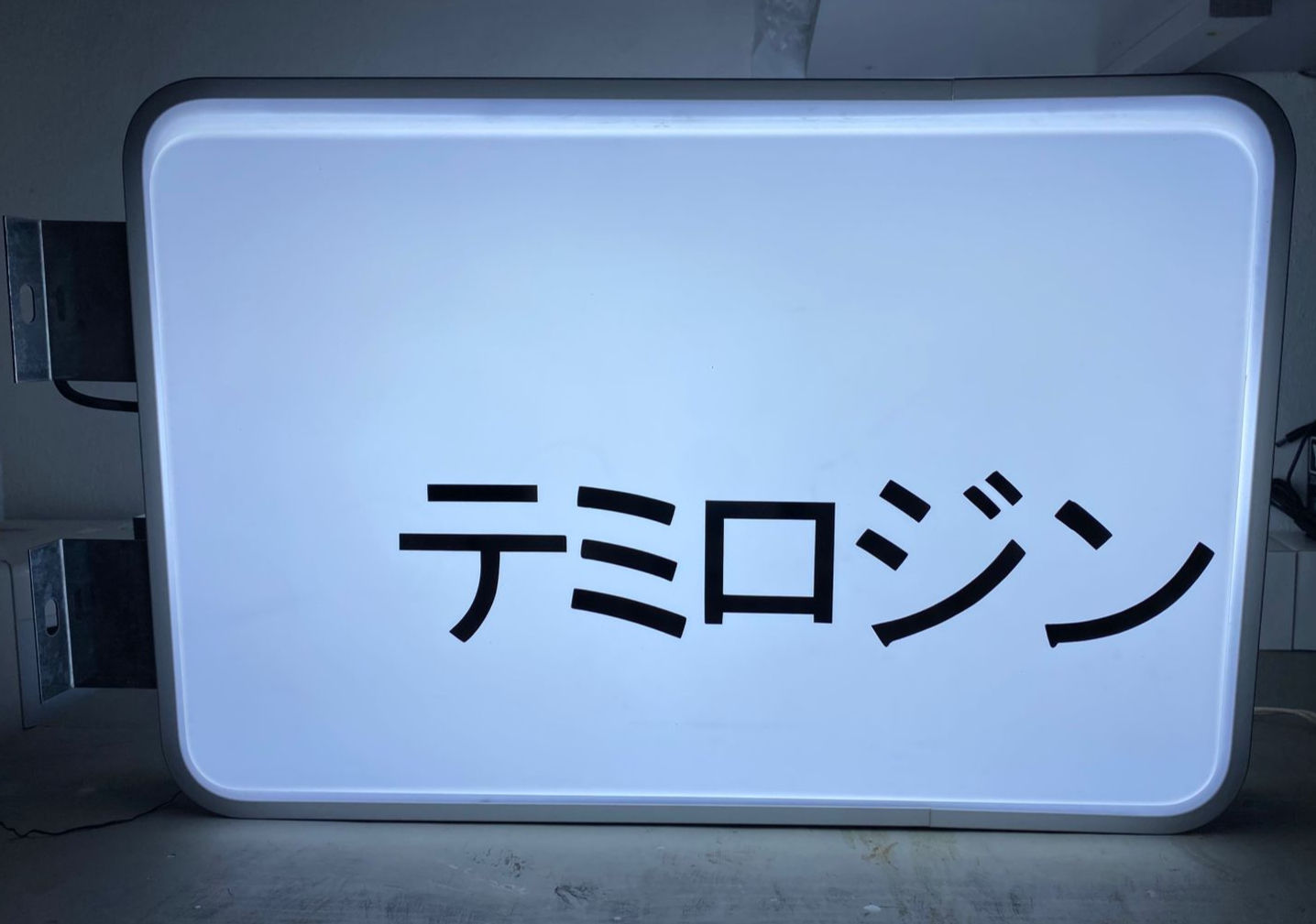 Letrero luminoso 40x60cm personalizado Doble Cara