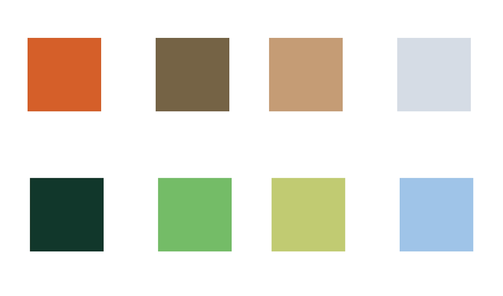 Color Palette - Green