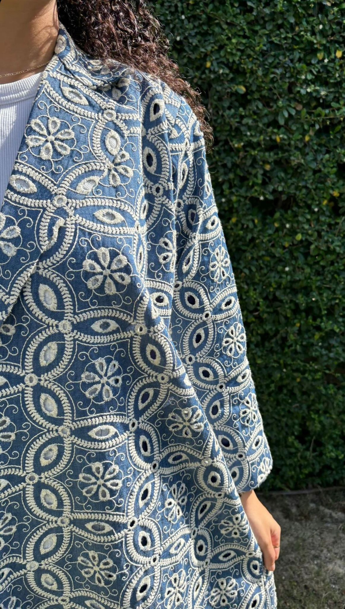 Floral Embroidered Abaya