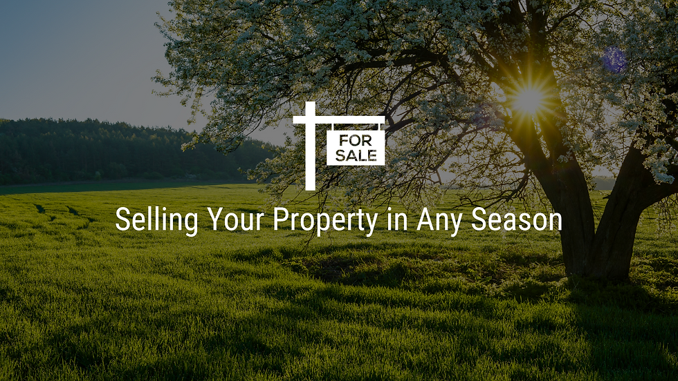 Selling Your Property in Any Season