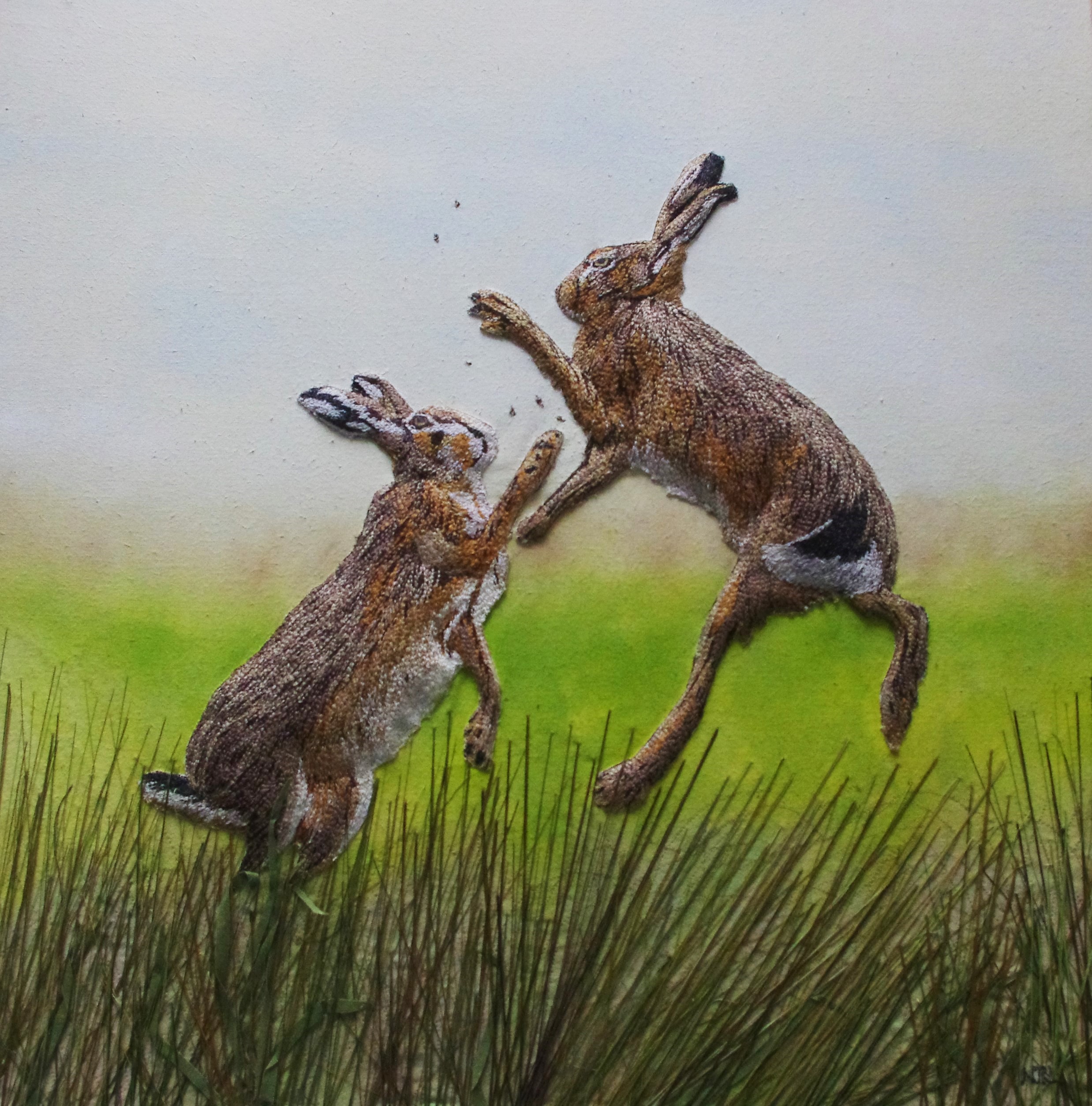 The Rare Moorland Hare SOLD