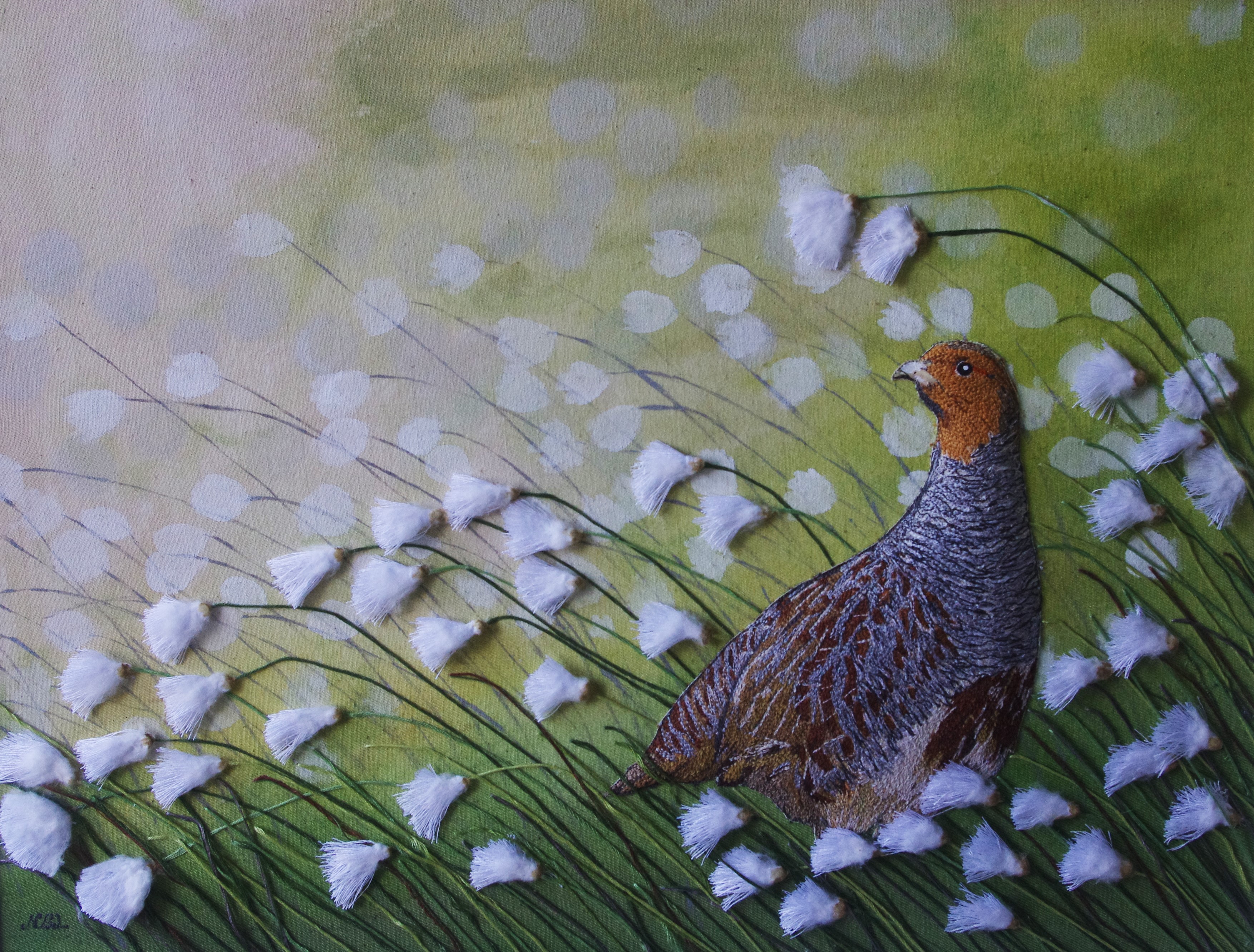 The Poised Partridge SOLD